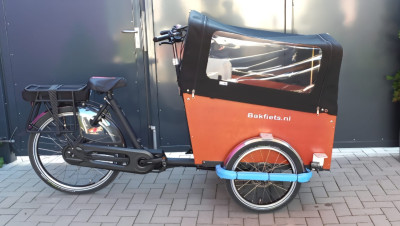 Unser Lastenfahrrad gehören zu unserem Alltag